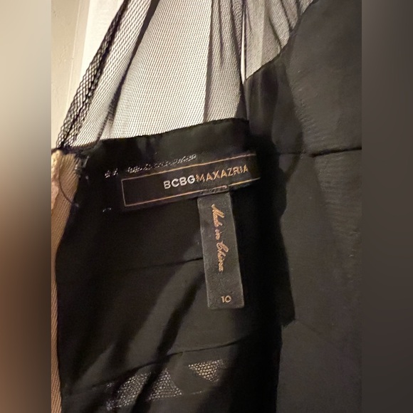 BCBG MAXAZRIA gold and black dress - Picture 9 of 9